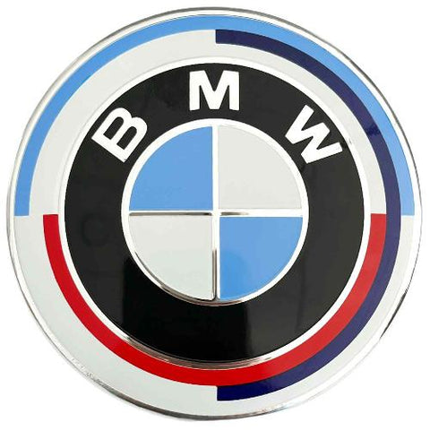 Emblema-para-capo-compatible-con-BMW-82-mm-de-3-pines-50-aniversario_2